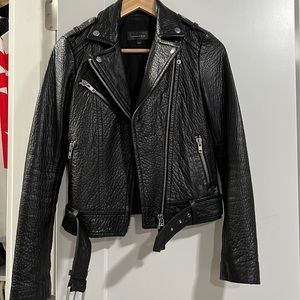 Mackage leather jacket from aritzia size xxs brand new condition